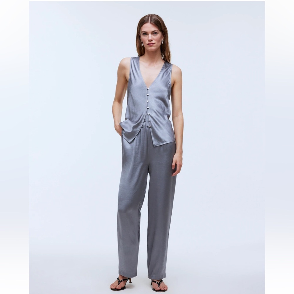 NWOT Madewell satin pants